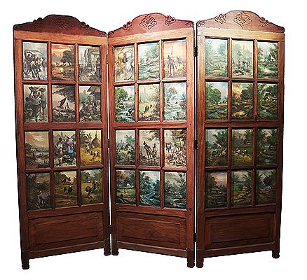 36 pieces artworks on Narra Divider