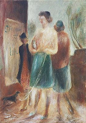 Morning Promenade by Venancio Igarta - Auction record, sale price, and art valuation. Compare with similar artists and explore comparable artworks.