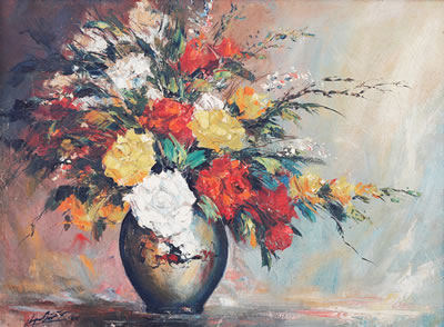 Still Life by Edgar Doctor - Auction record, sale price, and art valuation. Compare with similar artists and explore comparable artworks.