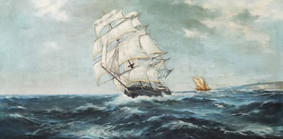 Galleon by Oscar T Navarro - Auction record, sale price, and art valuation. Compare with similar artists and explore comparable artworks.