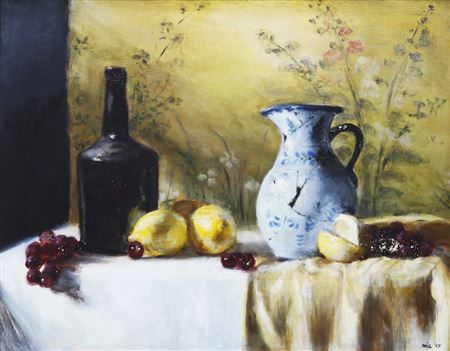 Still Life by Mia Herbosa - Auction record, sale price, and art valuation. Compare with similar artists and explore comparable artworks.