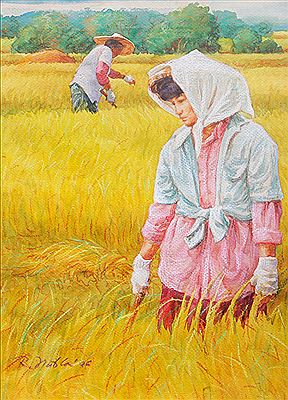 Sample artwork by Robert Robbie Nubla (Born 1955), known for painting - View similar artists and auction records