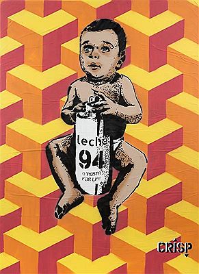 Leche by CRISP - Auction record, sale price, and art valuation. Compare with similar artists and explore comparable artworks.