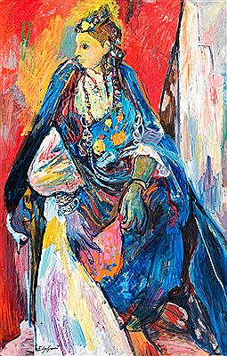Femme assise