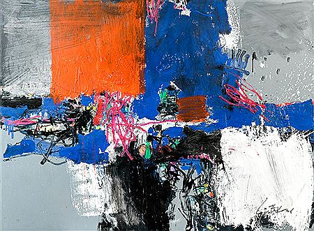 Sample artwork by Ben Salah (Born 1968), known for painting - View similar artists and auction records