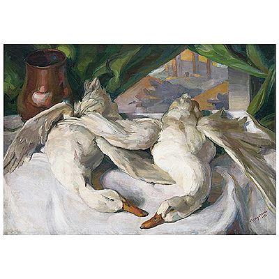 Bodegón con patos