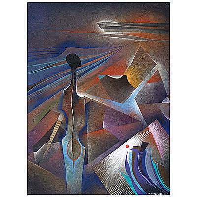 Sample artwork by Conrado Dominguez (Born 1950), known for painting, drawing, sculpture - View similar artists and auction records