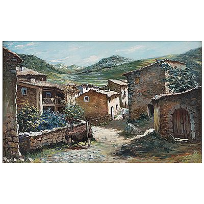 Sample artwork by Mario Ginesta (Born 1923), known for painting - View similar artists and auction records