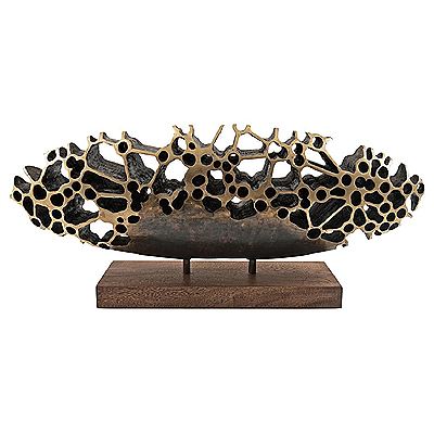 Sample artwork by Fernando Pacheco (Born 1959), known for wood and bronze sculpture, mixed-media painting,  graphic design, teaching - View similar artists and auction records