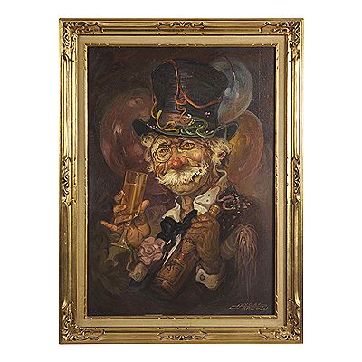 El gran catador by Angel San Martin - Auction record, sale price, and art valuation. Compare with similar artists and explore comparable artworks.
