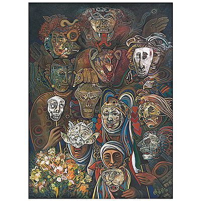 Sample artwork by Francisco Rodriguez Onate (Born 1940), known for painting - View similar artists and auction records