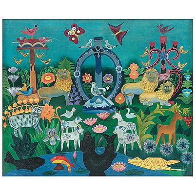 Sample artwork by Leopoldo Estrada (1907 - 1996), known for painting - View similar artists and auction records