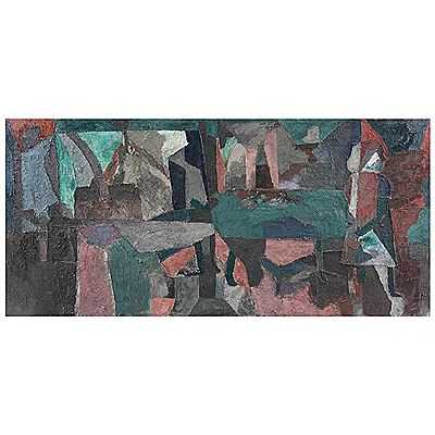 Paisaje dividido, 1986 by Miguel Castro Lenero - Auction record, sale price, and art valuation. Compare with similar artists and explore comparable artworks.