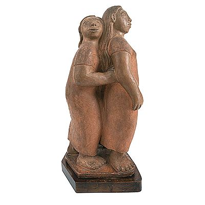 Madre e hija by Rosa Castillo - Auction record, sale price, and art valuation. Compare with similar artists and explore comparable artworks.