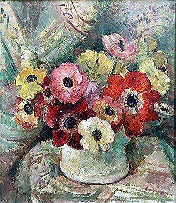 Still Life, c. 1928 by Elma Roach - Auction record, sale price, and art valuation. Compare with similar artists and explore comparable artworks.