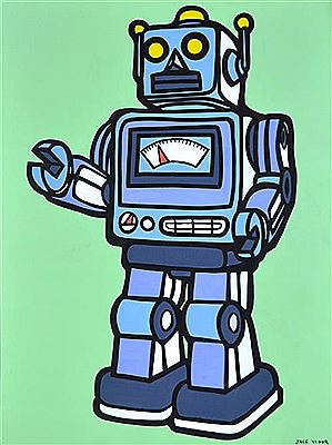 Robot by Jack Vigor - Auction record, sale price, and art valuation. Compare with similar artists and explore comparable artworks.
