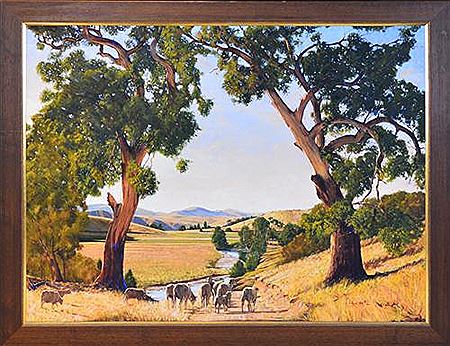 Country Landscape with Sheep, 1999
