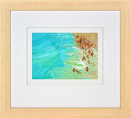 Figures in the Surf - Freshwater, 2016 by David Wiggs - Auction record, sale price, and art valuation. Compare with similar artists and explore comparable artworks.