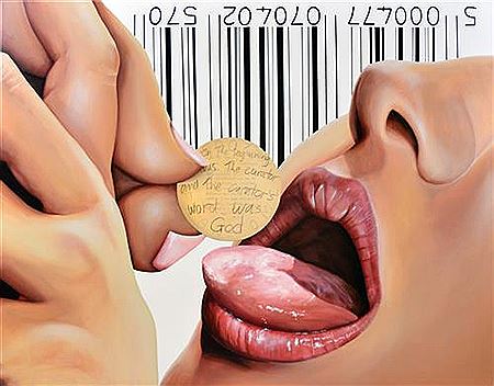 Receiving the Sacrament of the Subjective View by Fran Tomlin - Auction record, sale price, and art valuation. Compare with similar artists and explore comparable artworks.