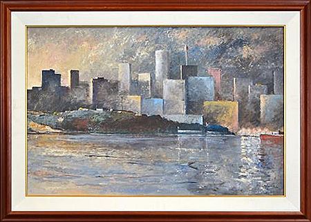 Untitled, 1986 (Sydney Cityscape)
