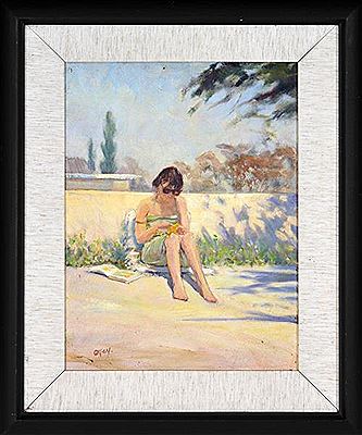 Sally by Kevin Oxley - Auction record, sale price, and art valuation. Compare with similar artists and explore comparable artworks.
