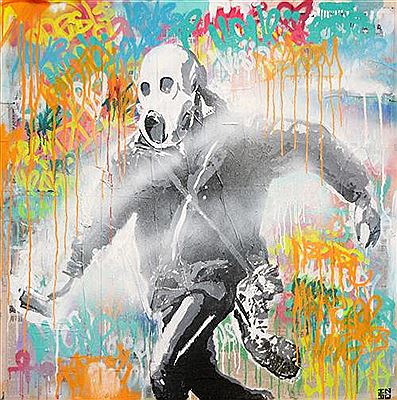 Sample artwork by INDO (Born 1982), known for painting - View similar artists and auction records