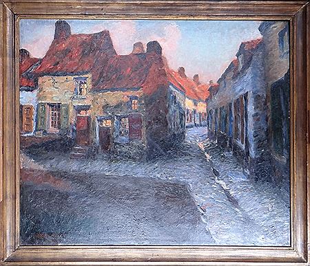 Les rues d'Elouges by Victor Regnart - Auction record, sale price, and art valuation. Compare with similar artists and explore comparable artworks.