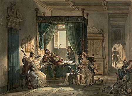 La convalescence de Bayard by Pierre Revoil - Auction record, sale price, and art valuation. Compare with similar artists and explore comparable artworks.
