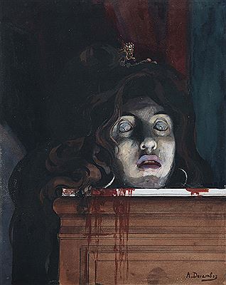 Une martyre (Baudelaire) by Andre Devambez - Auction record, sale price, and art valuation. Compare with similar artists and explore comparable artworks.