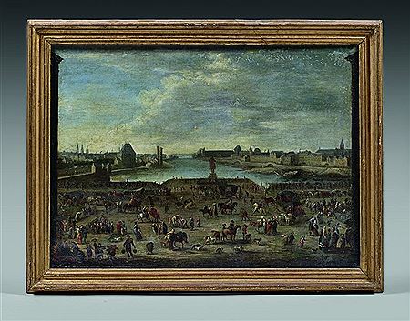 View of Paris from the Pont-Neuf.