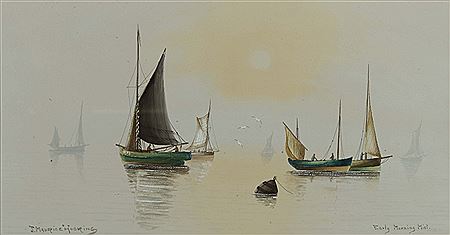 Early Morning Mist by J Maurice Hosking - Auction record, sale price, and art valuation. Compare with similar artists and explore comparable artworks.