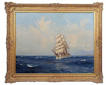A Clipper in Full Sail