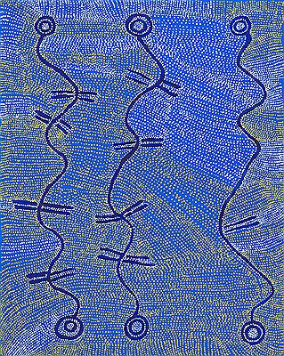 Ngapa Jukurrpa (Water Dreaming) (2004)