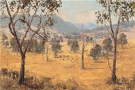 Mount Morgan, Gelnrowan 1979 by J Colin Angus - Auction record, sale price, and art valuation. Compare with similar artists and explore comparable artworks.