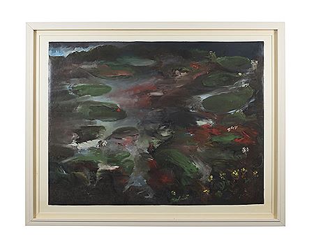 Carinya Pond, Waterillies, 1997