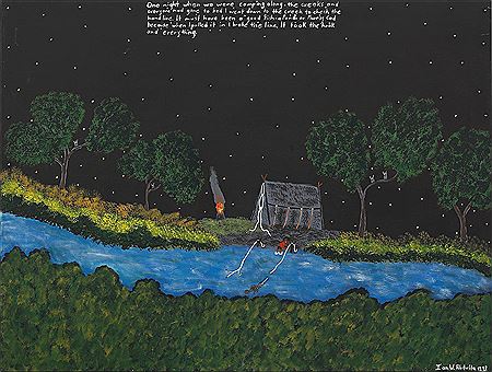 Night Fishing, 1994 by Ian Abdulla - Auction record, sale price, and art valuation. Compare with similar artists and explore comparable artworks.
