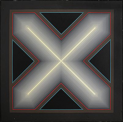 Oblique Crossing, 1972 by Rino Sernaglia - Auction record, sale price, and art valuation. Compare with similar artists and explore comparable artworks.