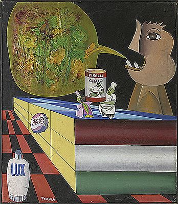 Political and painting, 1965