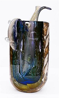 From East to West Fish Catcher 2002 (Three pieces)