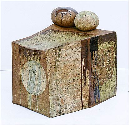 Bench with Two Rocks 1976