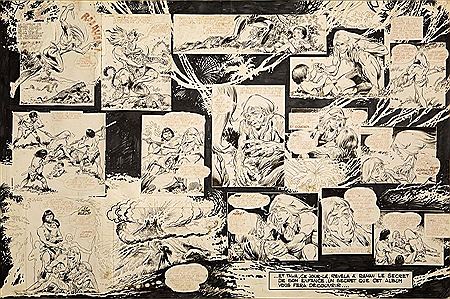 Rahan by Andre Cheret - Auction record, sale price, and art valuation. Compare with similar artists and explore comparable artworks.