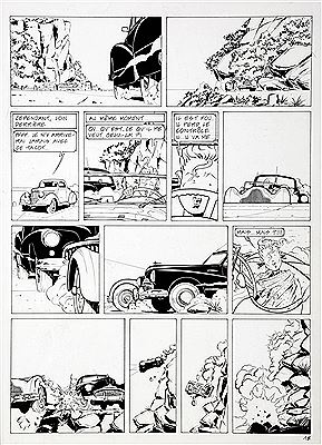 Madila, planche n°18 à l'encre de Chine de l'épisode "Rouge Rubis" publié aux Editions du Lombard en 1989. by Chantal Spiegeleer - Auction record, sale price, and art valuation. Compare with similar artists and explore comparable artworks.