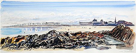 Frères de Terroirs, illustration à l'aquarelle réalisée pour l'album "Carnet de croqueurs" publié aux Editons Rue de Sèvres en 2014.