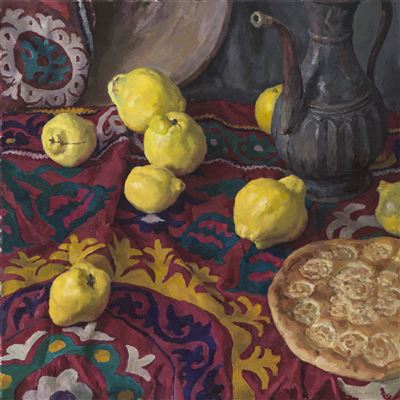 Still Life with Quince by Sergey Svetlakov - Auction record, sale price, and art valuation. Compare with similar artists and explore comparable artworks.