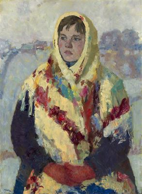 Girl in a Shawl