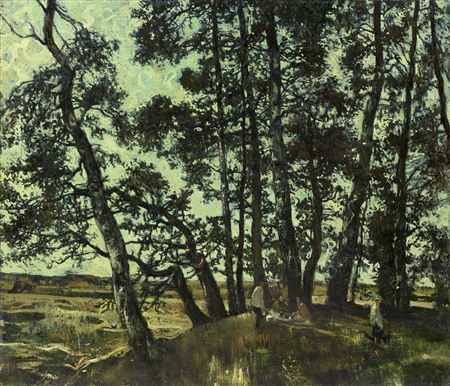 Shady Hill by Andrei Andreevich Milnikov - Auction record, sale price, and art valuation. Compare with similar artists and explore comparable artworks.