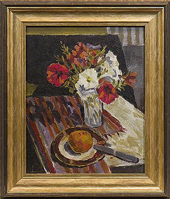 STILL LIFE WITH BUTTER KNIFE