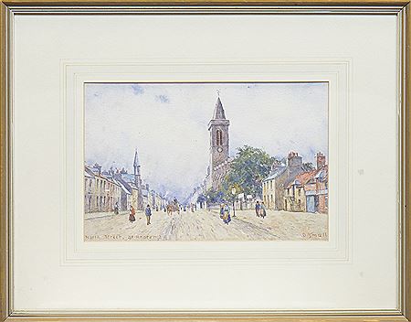 NORTH STREET, ST. ANDREWS by David Small - Auction record, sale price, and art valuation. Compare with similar artists and explore comparable artworks.
