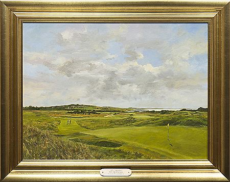 Sample artwork by Kenneth Reed (20th/21st. Century), known for golf course paintings - View similar artists and auction records