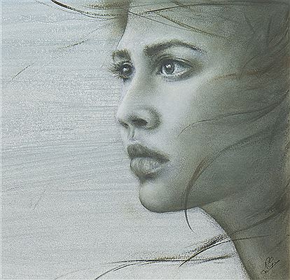 Sample artwork by Ros Green, known for painting - View similar artists and auction records